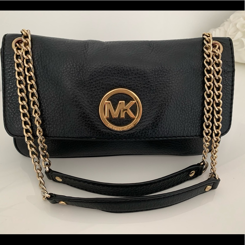 Michael Kors Crossbody Black Leather